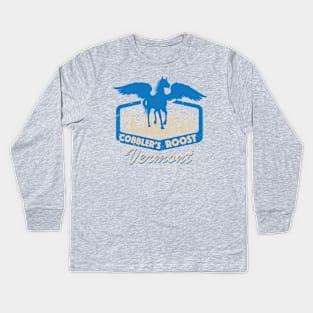 Cobbler's Roost, Vermont: Valkyrie's Arrival Kids Long Sleeve T-Shirt